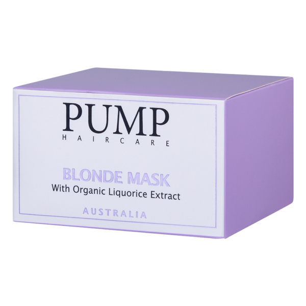 pump Blonde Mask